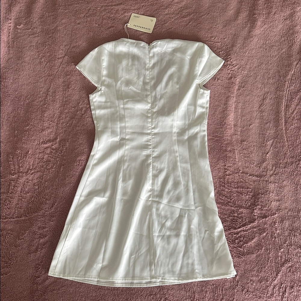 Peppermayo Ivory Lace Detail Dress - Picture 4 of 4